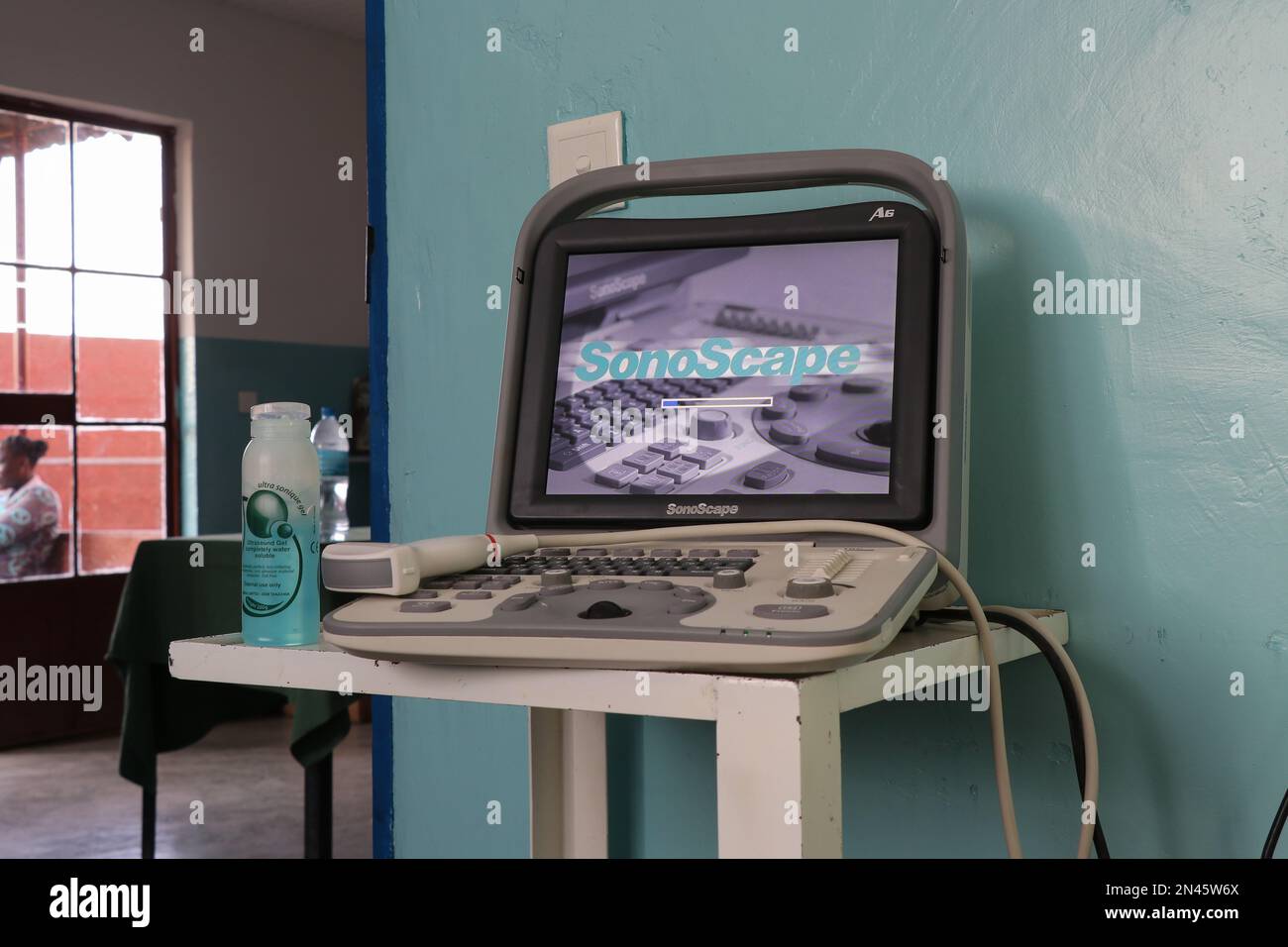 Ländliche Gesundheitsversorgung in Ostafrika während der Covid-19-Pandemie Stockfoto