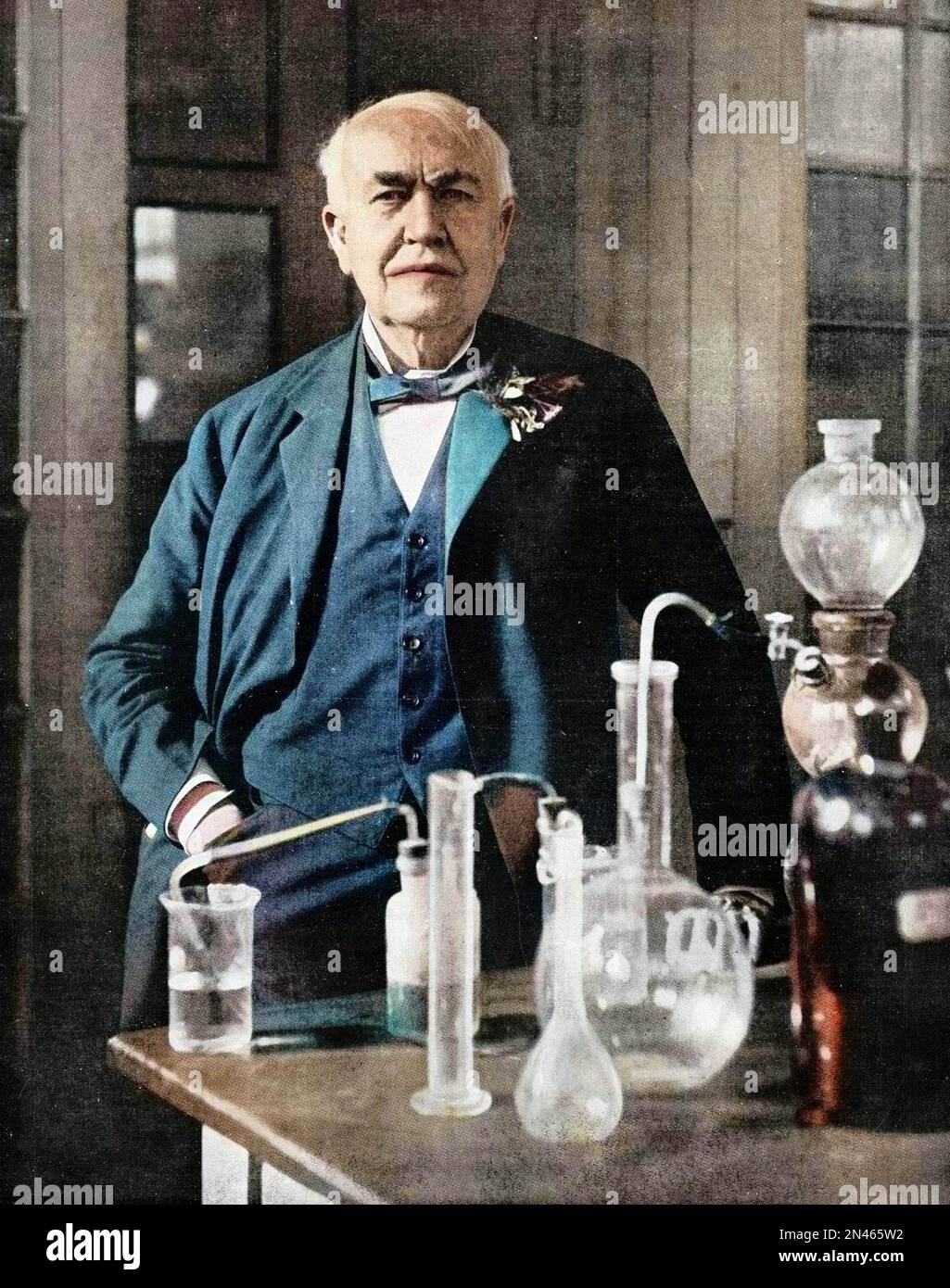 Thomas Edison (1847-1931) Stockfoto
