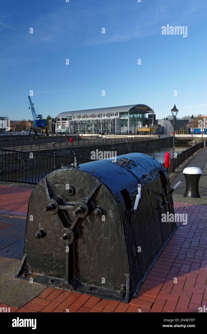 Techniquest Center, Cardiff Bay, Cardiff, S. Wales. Stockfoto