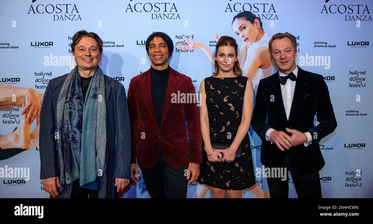 ROTTERDAM - XXXX vor der Premiere der Tanzvorstellung von Acosta Danza - Kubanischer Eclectico im New Luxor Theater. ANP LEVIN DEN BOER niederlande raus - belgien raus Stockfoto
