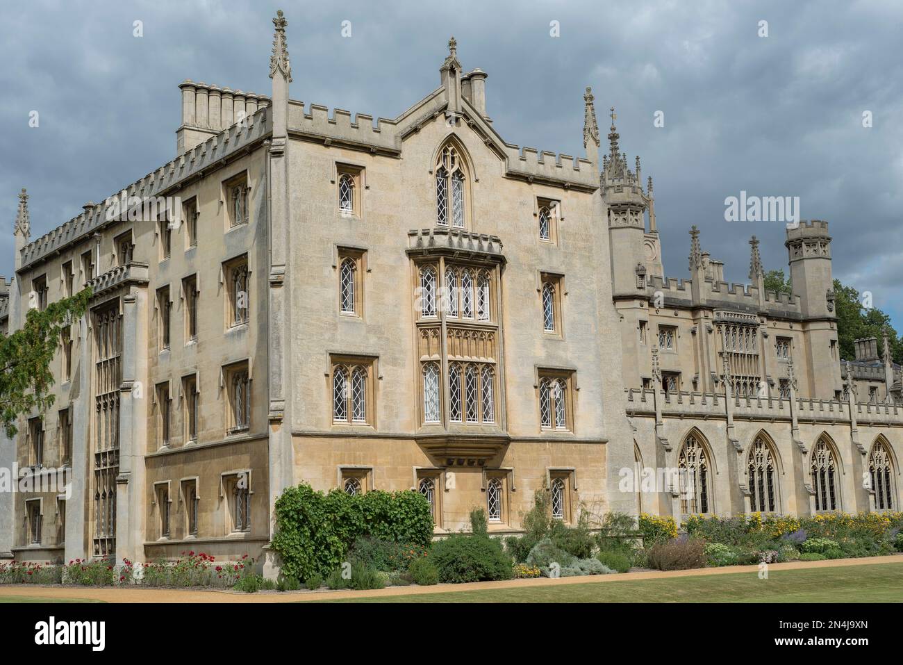 Cambridge A Street Fotografen träumen davon, die Bewohner und die Architektur einzufangen – ein absolutes muss in Großbritannien Stockfoto