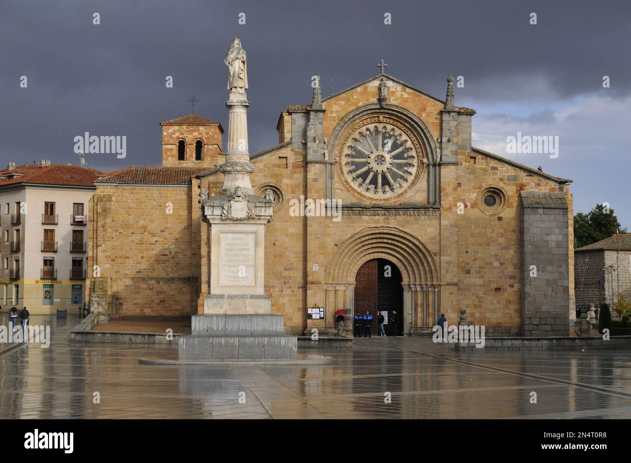 Plaza de Santa Teresa de Jesús. Ávila, Spanien Stockfoto