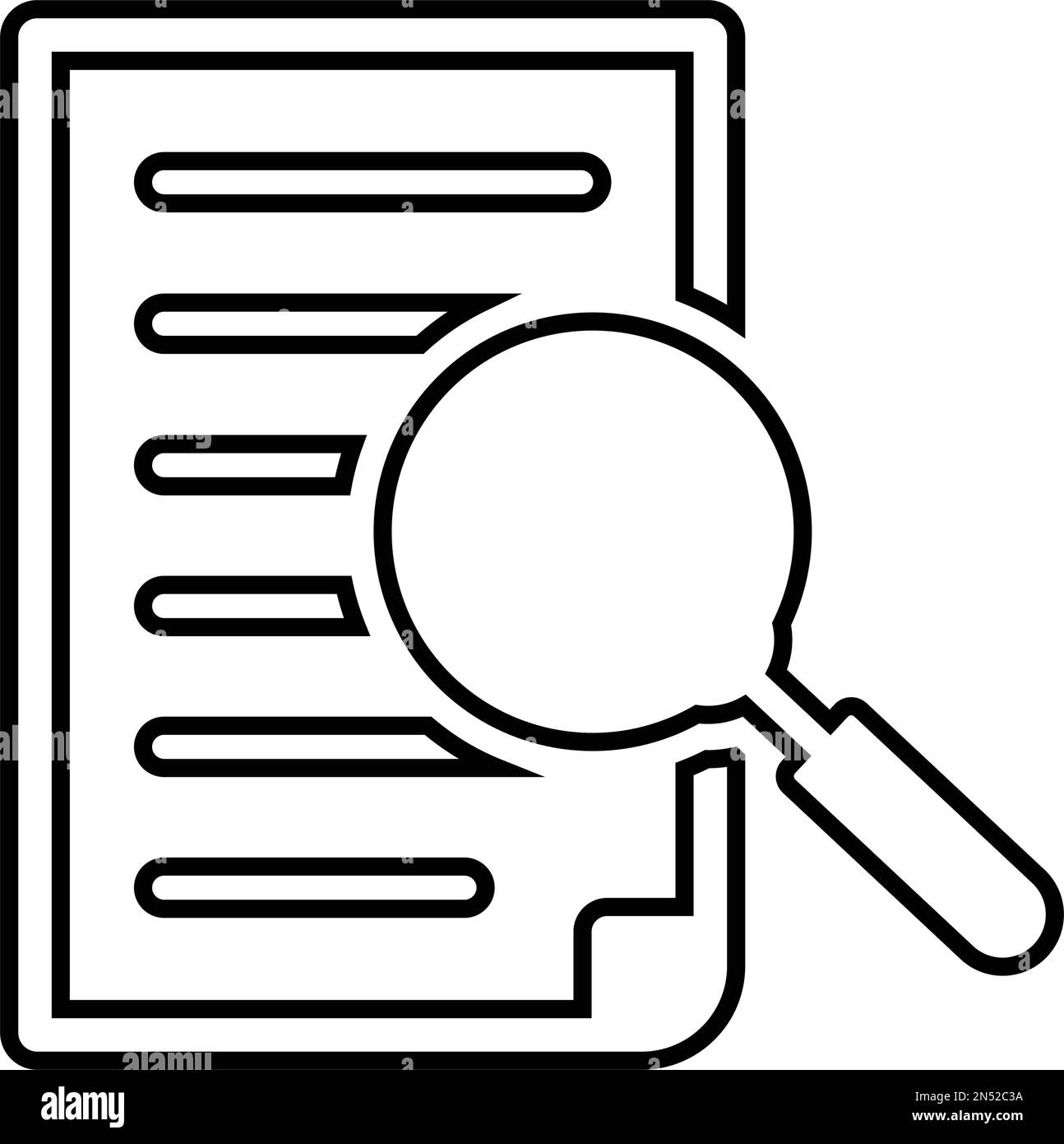 Symbol für Bewertung, Bewertung, Überprüfung – Verwendung für kommerzielle Zwecke, Printmedien, Web oder jede Art von Design-Projekten. Vektor-EPS-Datei. Stock Vektor