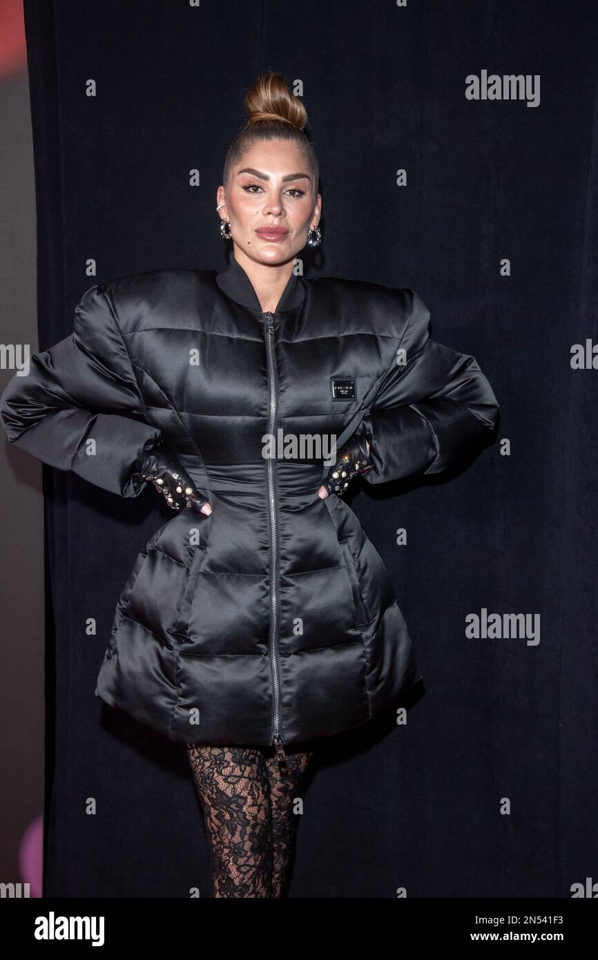 NEW YORK, NEW YORK - 08. FEBRUAR: Victoria Triay nimmt am 08. Februar 2023 an der Eröffnungsparty der Pier59 Studios für die New York Fashion Week in den Chelsea Piers in New York City Teil. Kredit: Ron Adar/Alamy Live News Stockfoto
