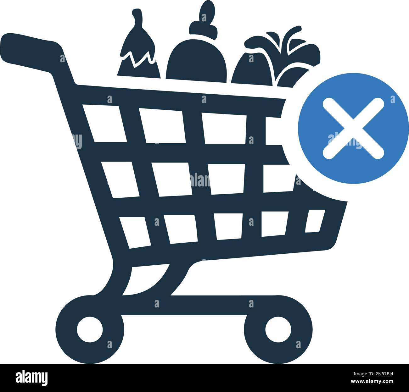 Symbol „Entfernen“, „Warenkorb“, „Löschen“ – Vektor-EPS-Datei. Ideal für Printmedien, Web, Stock-Bilder, kommerzielle Nutzung oder jede Art von Design-Projekt. Stock Vektor