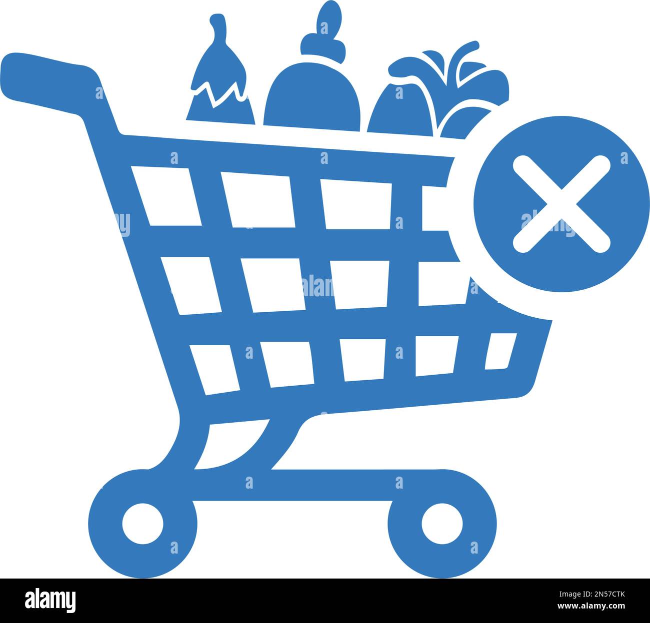 Symbol „Entfernen“, „Warenkorb“, „Löschen“ – Vektor-EPS-Datei. Ideal für Printmedien, Web, Stock-Bilder, kommerzielle Nutzung oder jede Art von Design-Projekt. Stock Vektor