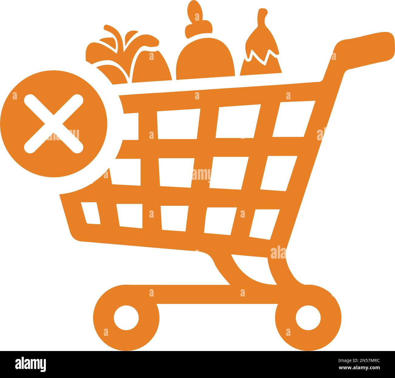 Symbol „Entfernen“, „Warenkorb“, „Löschen“ – Vektor-EPS-Datei. Ideal für Printmedien, Web, Stock-Bilder, kommerzielle Nutzung oder jede Art von Design-Projekt. Stock Vektor