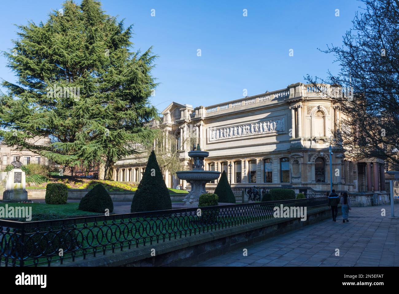 Wolverhampton Art Gallery, West Midlands, Großbritannien Stockfoto