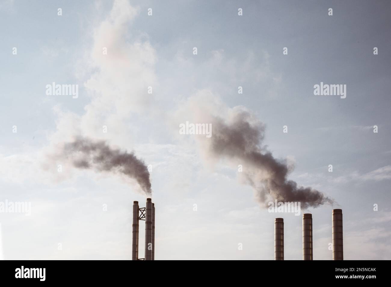 Luftverschmutzung Stockfoto