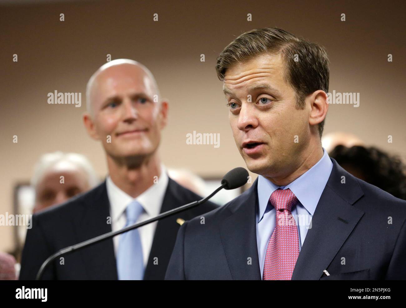 Miami dade property appraiser carlos lopez cantera laughs while