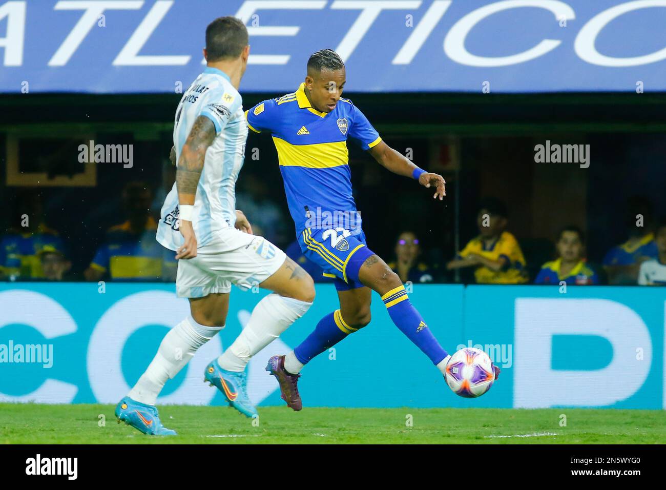 Sebastian Villa Boca Juniors Player Stockfoto
