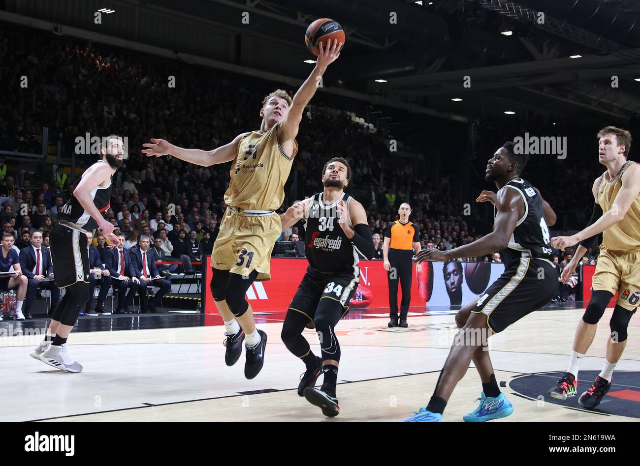 Rokas Jokubaitis (FC Barcelona) während des Euroleague Basketball