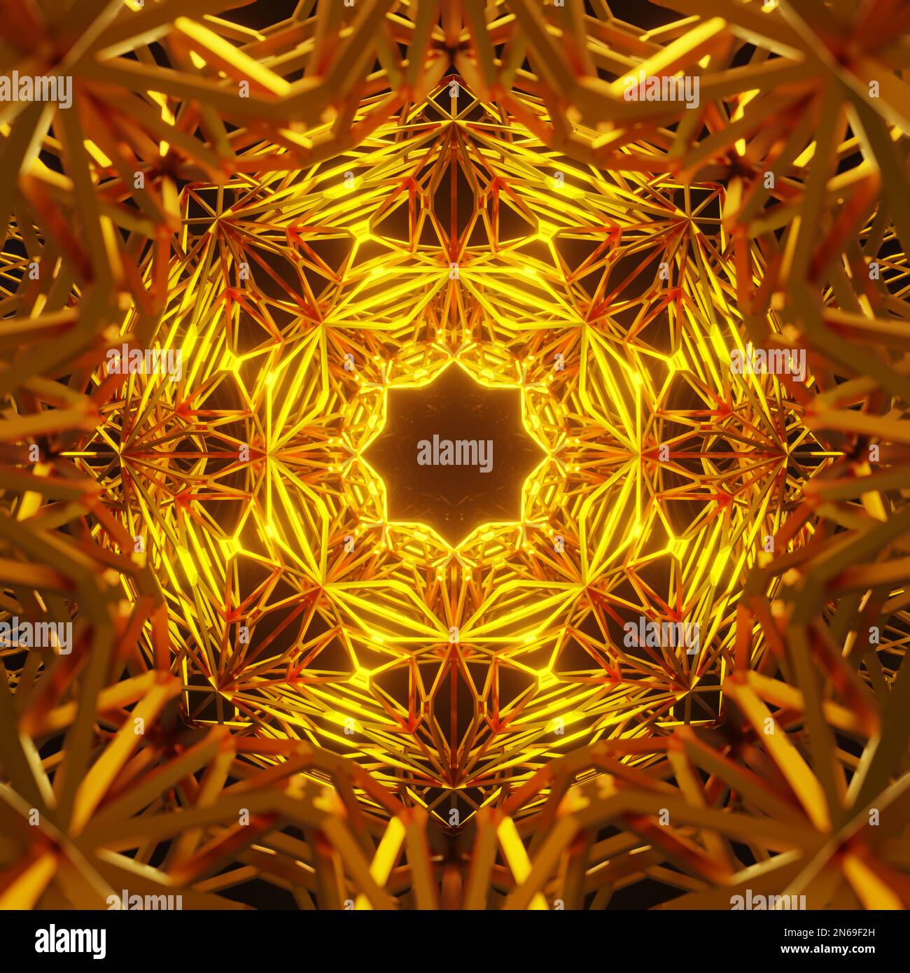 3D-Illustration Hintergrund für Werbung und Tapeten in Luxus-und Mode-Party-Szene. 3D-Rendering im dekorativen Konzept. Stockfoto