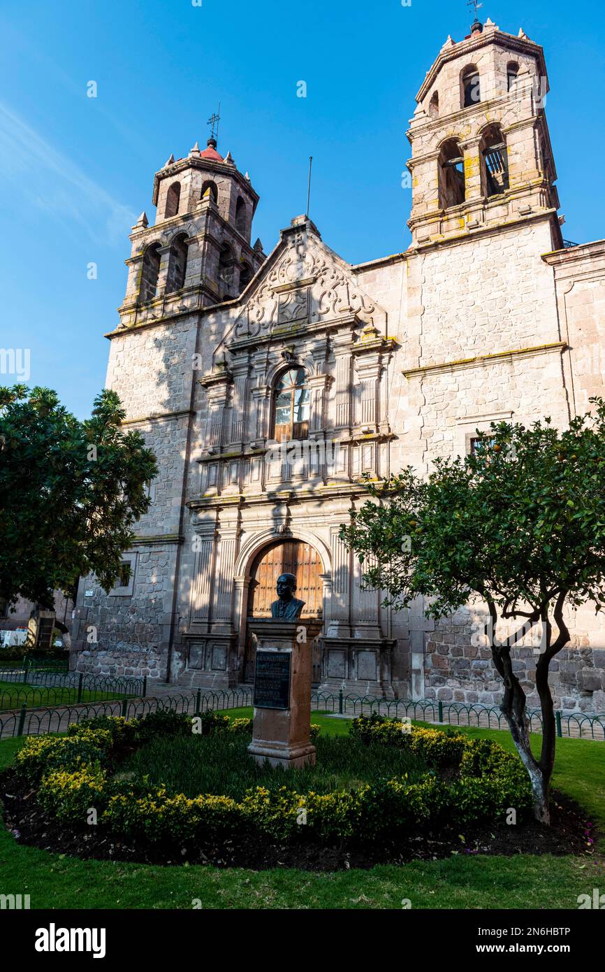 Centro Cultural Clavijero, UNESCO-Weltkulturerbe Morelia, Michoacan, Mexiko Stockfoto