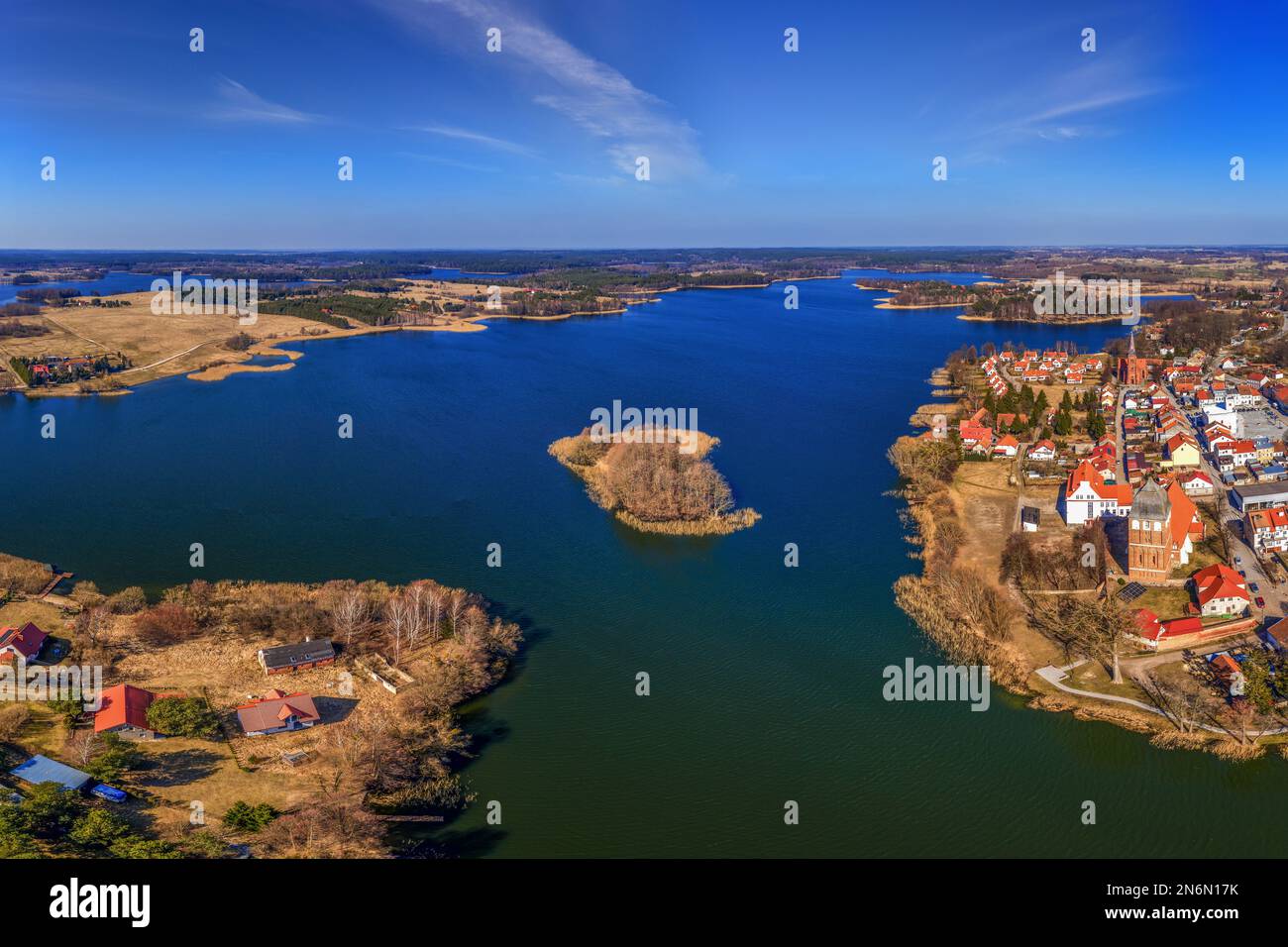 Pasym ist eine Stadt im Nordosten Polens Stockfoto