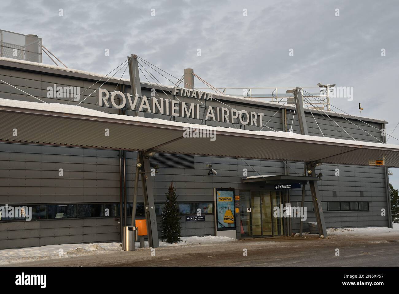 Flughafen Rovaniemi, Lappland, Finnland, 27. Januar 2023. (CTK Photo/Petr Svancara) Stockfoto