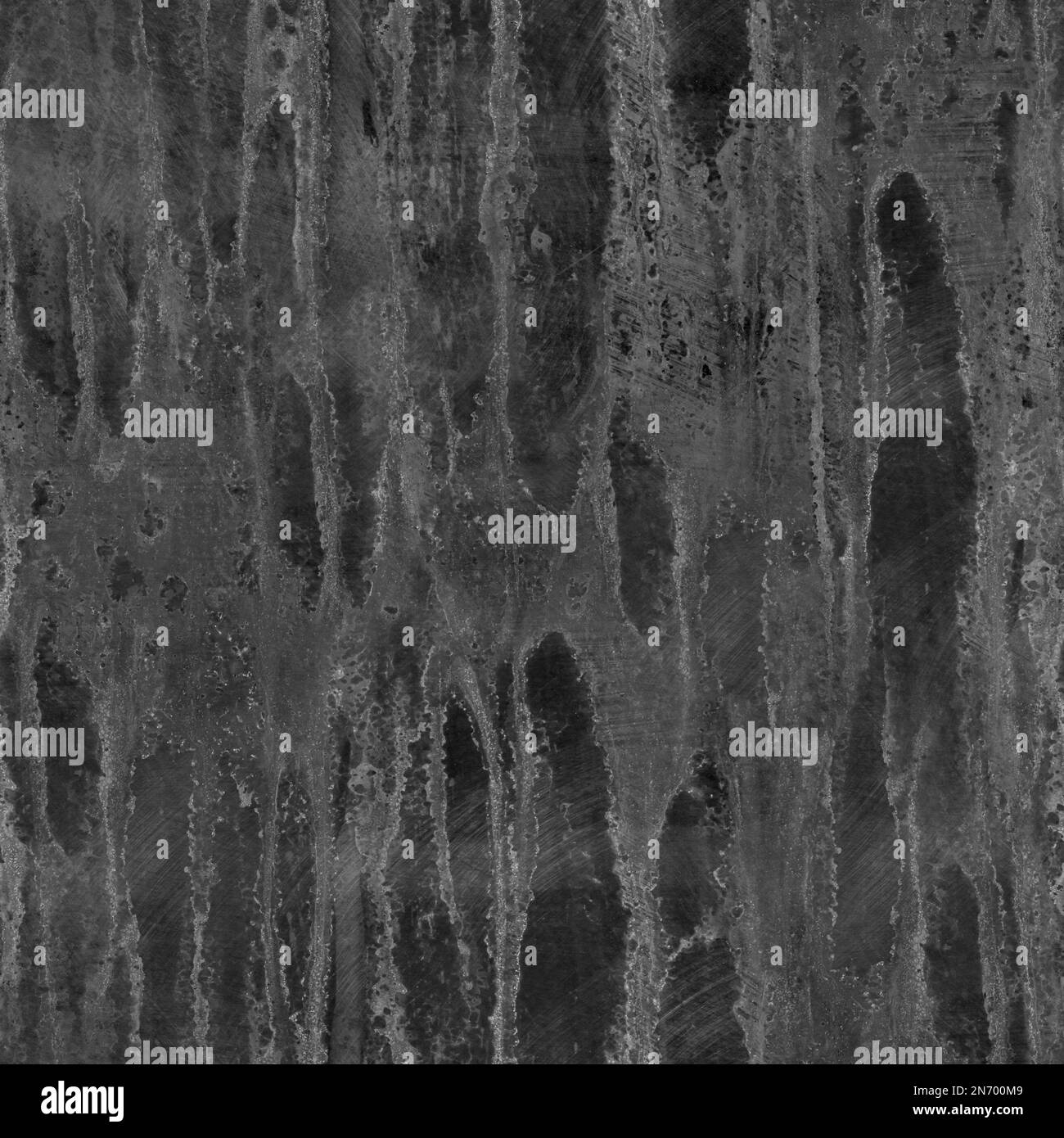 Leck in Bumpmap-Textur, nahtlose Lecks Textur Stockfoto