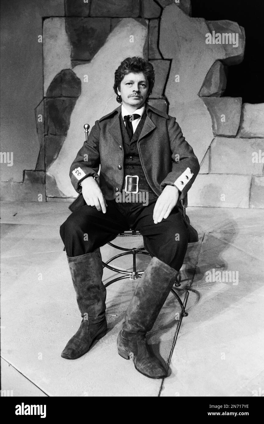 Französischer Schauspieler Bruno Devoldere, Portrait Session im Vorfeld ...
