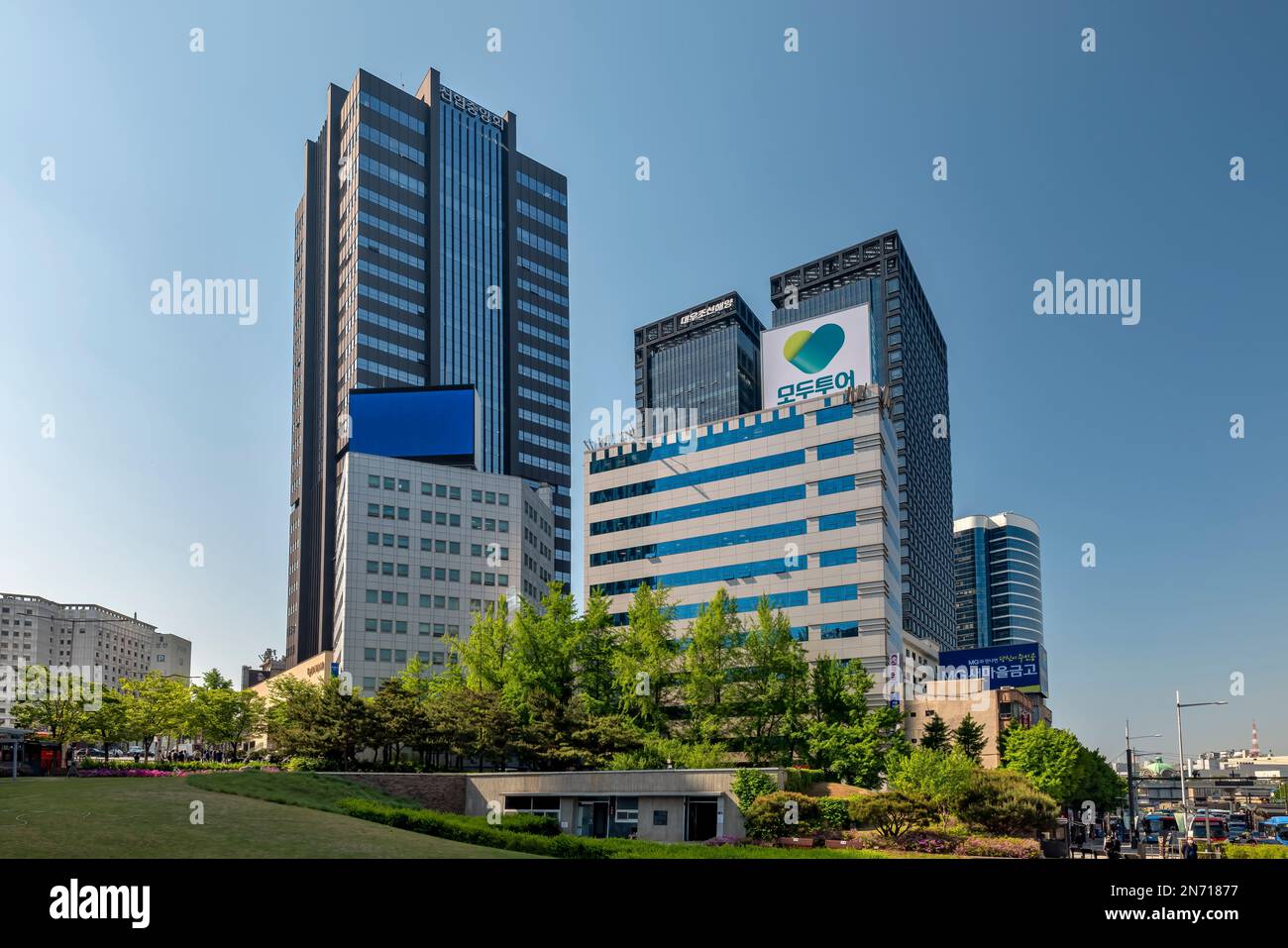 Seould Downtown, Seoul, Korea Stockfoto