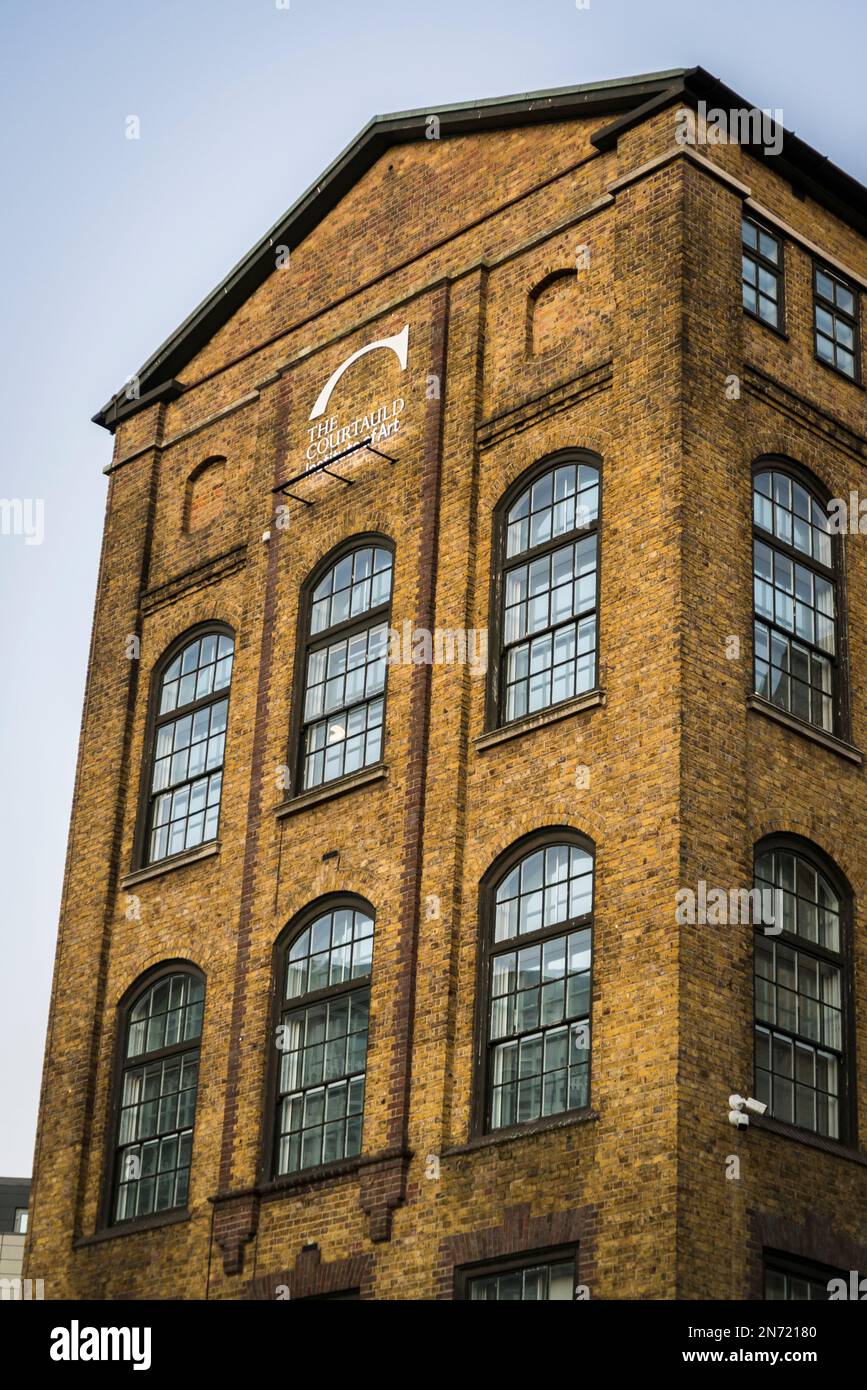 Das Courtauld Institute of Art, ein College der University of London, spezialisiert auf das Studium der Geschichte der Kunst und des Naturschutzes. London, Vernon Stockfoto