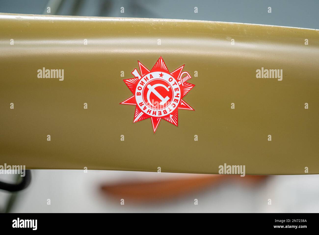 Shuttleworth Collection , ein betriebenes Luft- und Automobilmuseum am Old Warden Aerodrome Polikarpov Po-2 Stockfoto