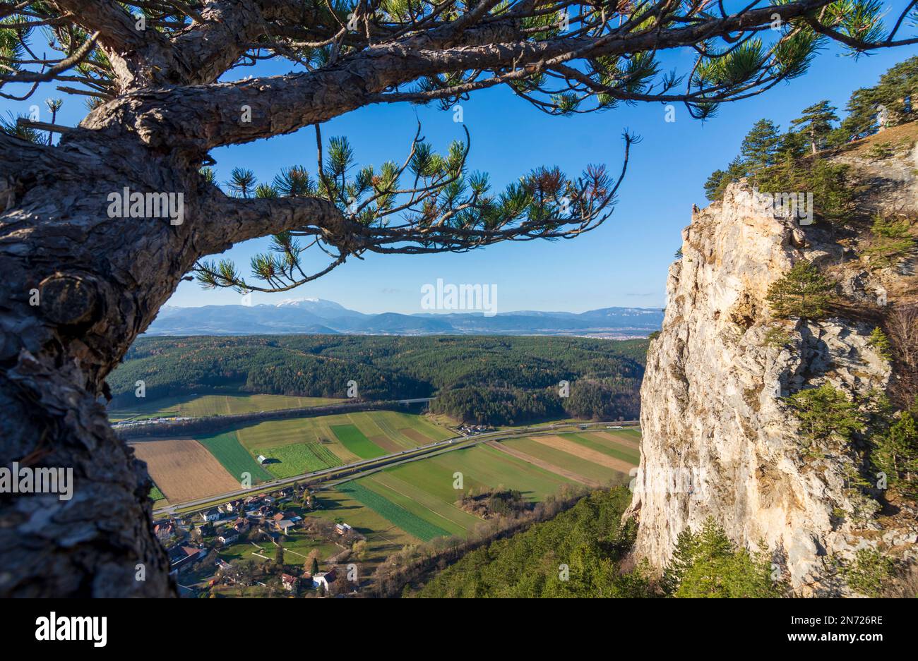 ScheiblingkirchenThernberg, künstliche Ruine Türkensturz, Pittental