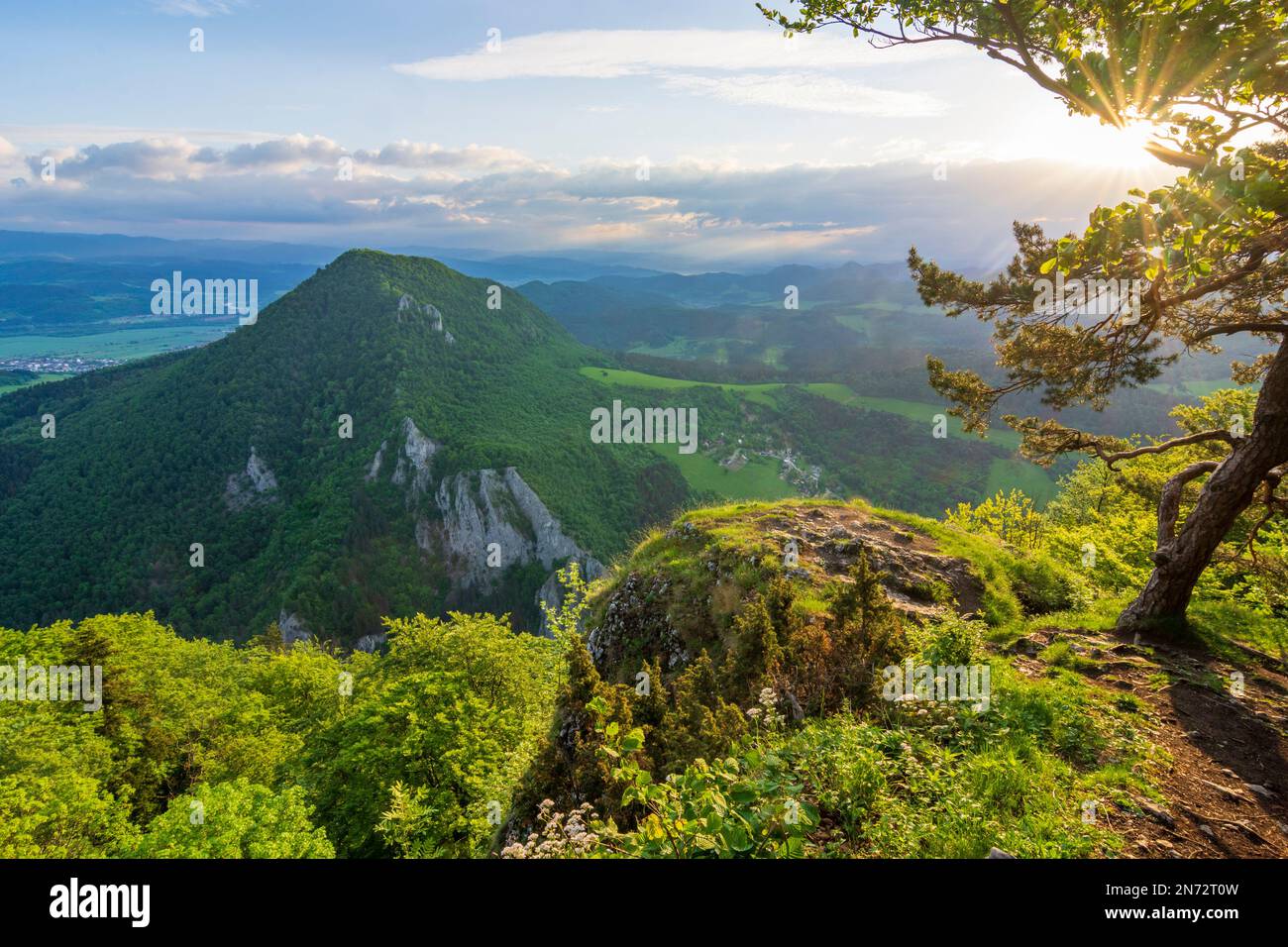 Unterhalb der sulovske vrchy sulov berge Fotos und Bildmaterial in