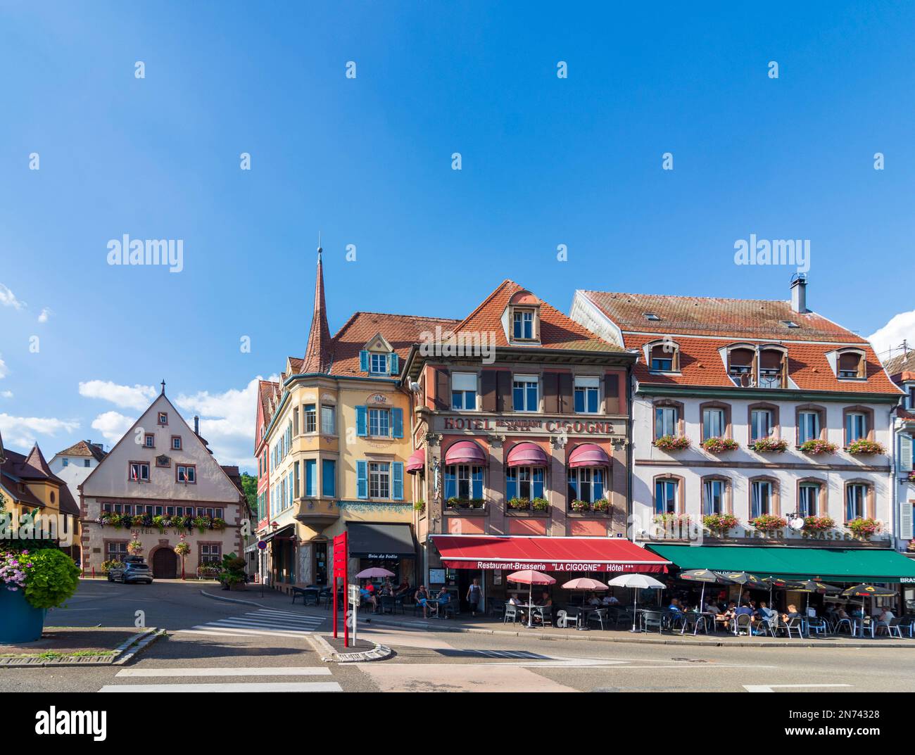 Münster (Münster im Elsass, Minschter), Square Place du Marche, Rathaus