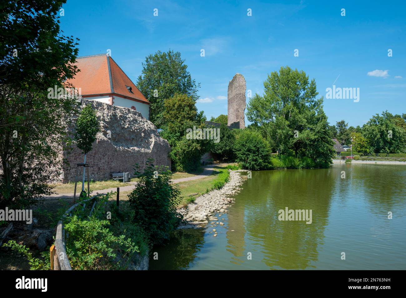 Deutschland, Hessen, Dreieichenhain, Dreieichenhain Altstadt, Schloss