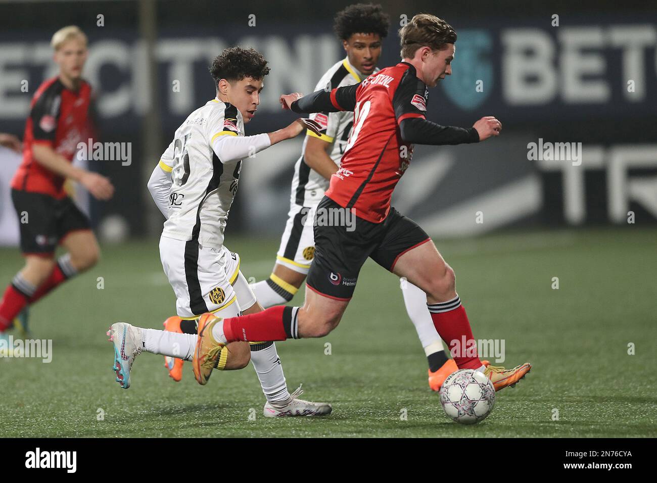 HELMOND, Niederlande, 10022023, Football, Dutch Keuken Kampioen Divisie, Helmond Sport Roda
