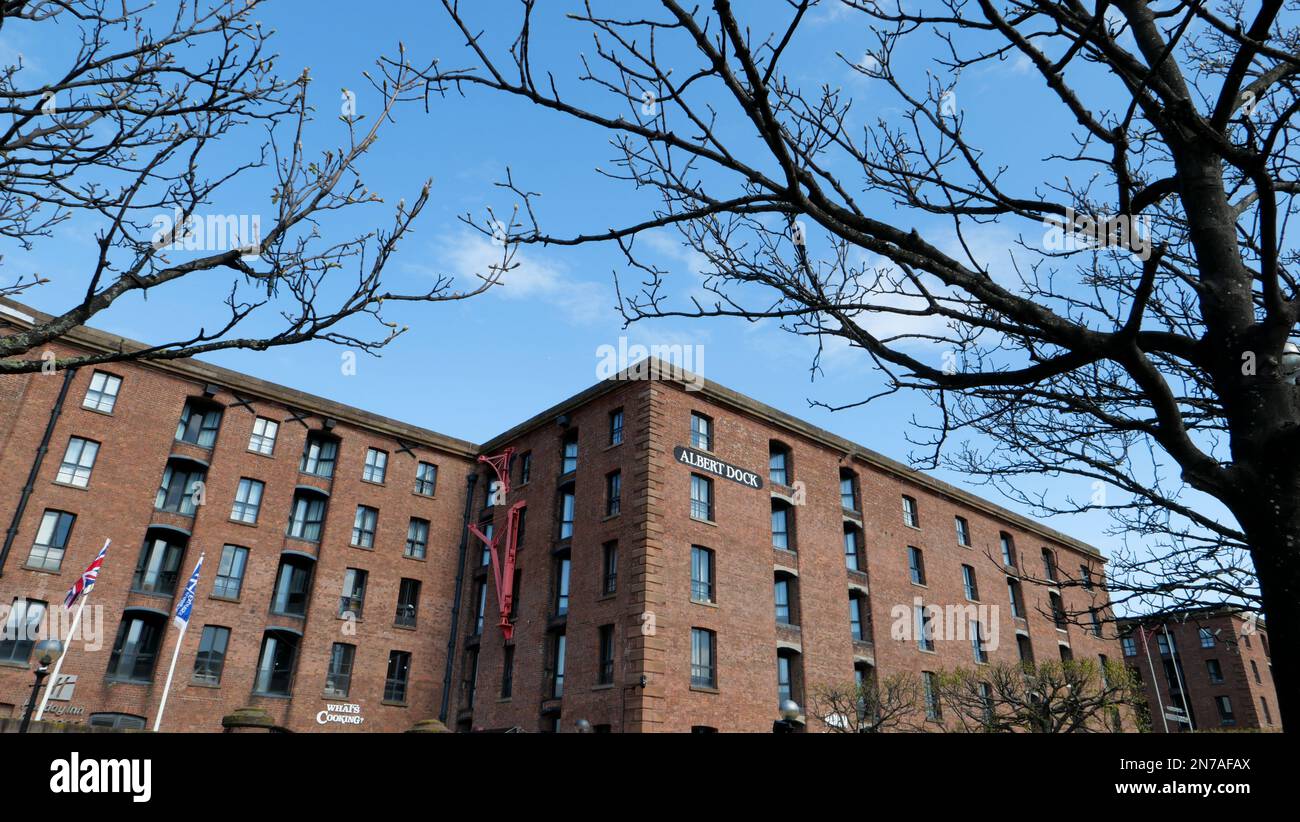 Albert Dock, Liverpool, UK Stockfoto