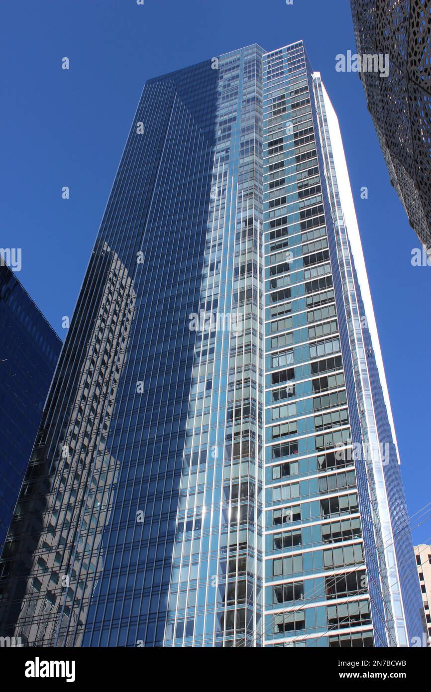 Millennium Tower, San Francisco, Kalifornien Stockfoto