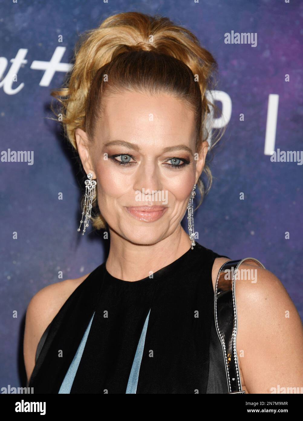 Hollywood, Kalifornien, USA. 09. Februar 2023. Jeri Ryan kommt zur Premiere in Los Angeles der dritten und letzten Saison der ursprünglichen Paramount-Serie „Star Trek: Picard“, die am 09. Februar 2023 im TCL Chinese Theatre in Hollywood, Kalifornien, stattfindet. Kredit: Jeffrey Mayer/Jtm Photos/Media Punch/Alamy Live News Stockfoto