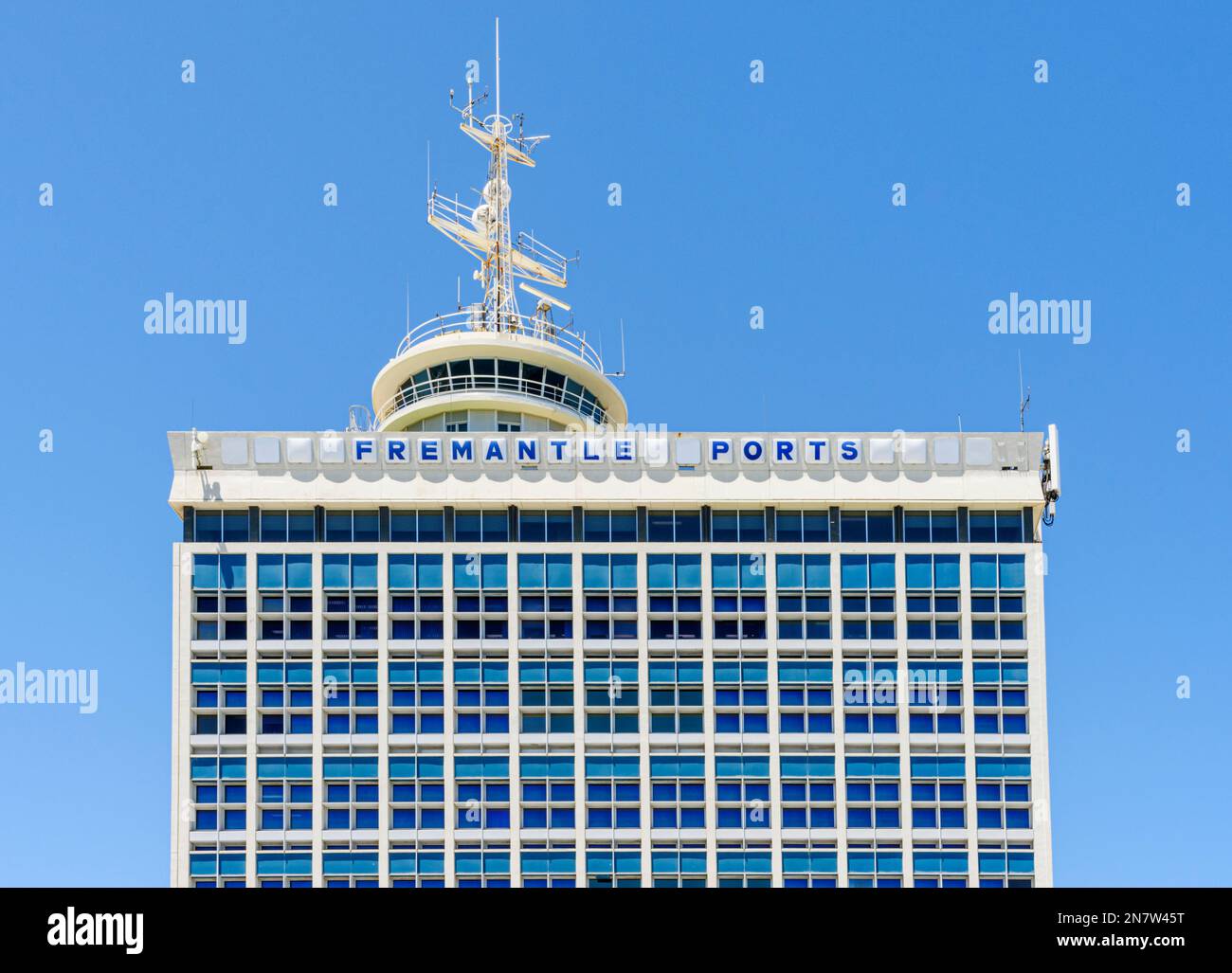 Verwaltungsgebäude der Fremantle Ports Authority, Victoria Quay, Fremantle, Westaustralien Stockfoto
