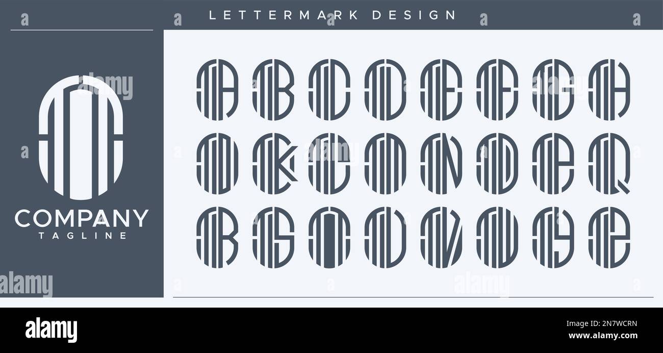 Abstraktes T-Logo mit Röhrenmotiv. Moderne Kapsel mit TT-T-Logo-Vektor. Stock Vektor