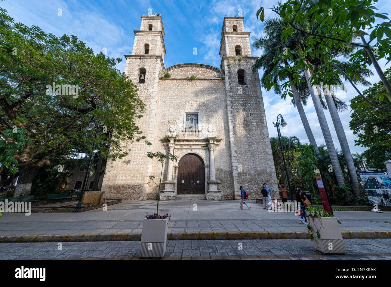 Kirche in Merida, Yucatan, Mexiko Stockfoto