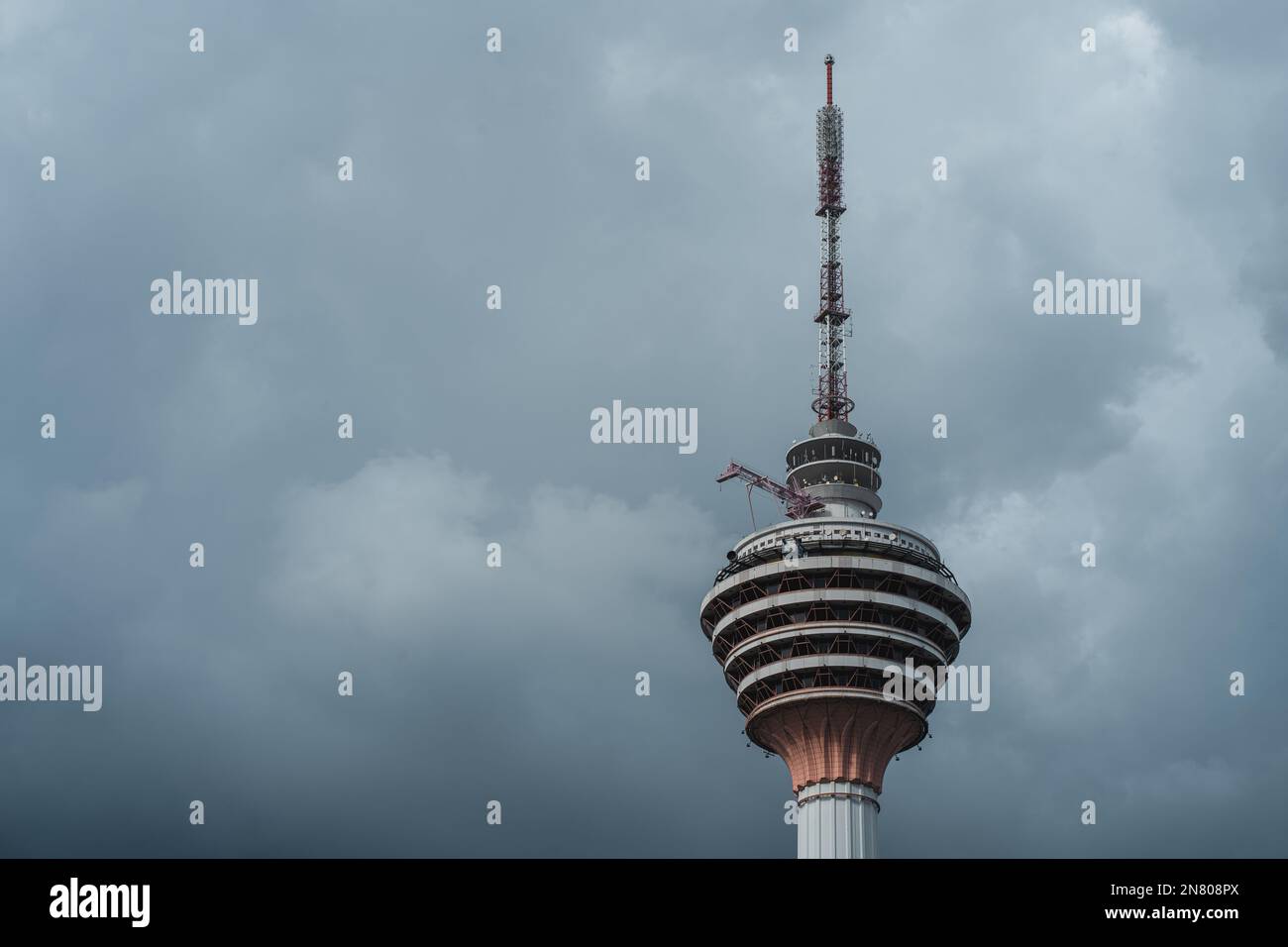 Ein Fernsehturm in Kuala Lumpur Stockfoto