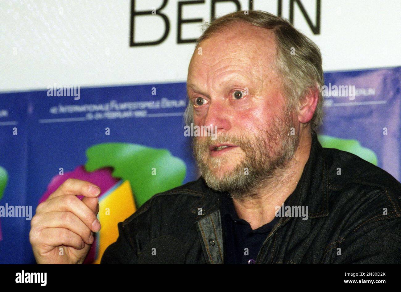 FILE In this Feb. 19, 1992, file photo, Swede Jan Troell speaks