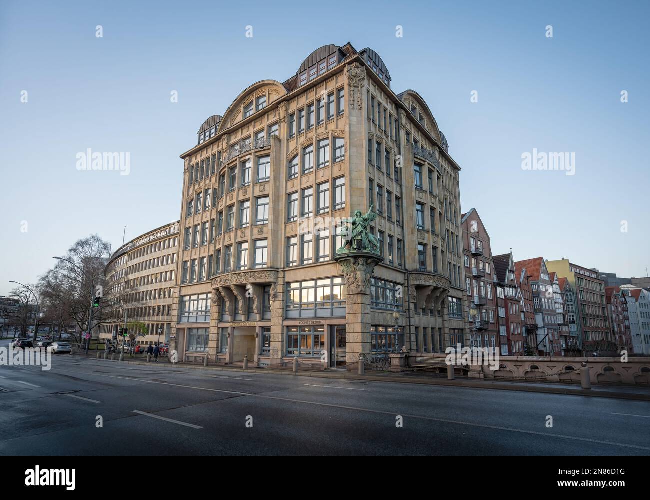 Haus der Seefahrt-Gebäude - Hamburg, Deutschland Stockfoto
