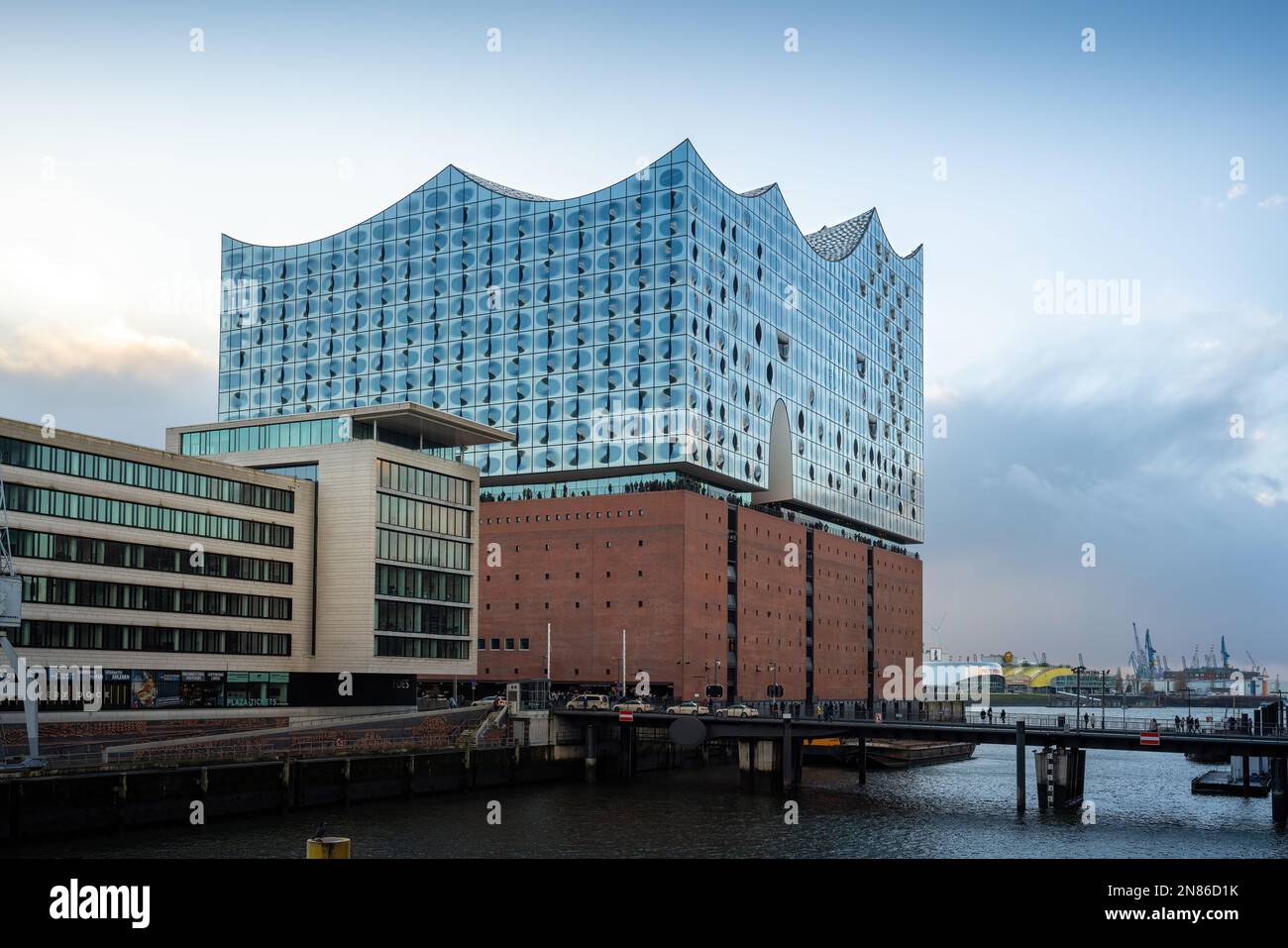Elbphilharmonie Konzerthalle - Hamburg, Deutschland Stockfoto