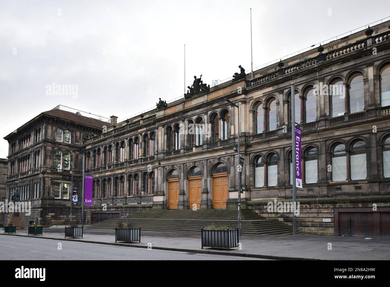 Edinburgh Scotland, Vereinigtes Königreich, 11. Februar 2023. National Museum of Scotland Chambers Street. Live-Nachrichten von sst/alamy Stockfoto