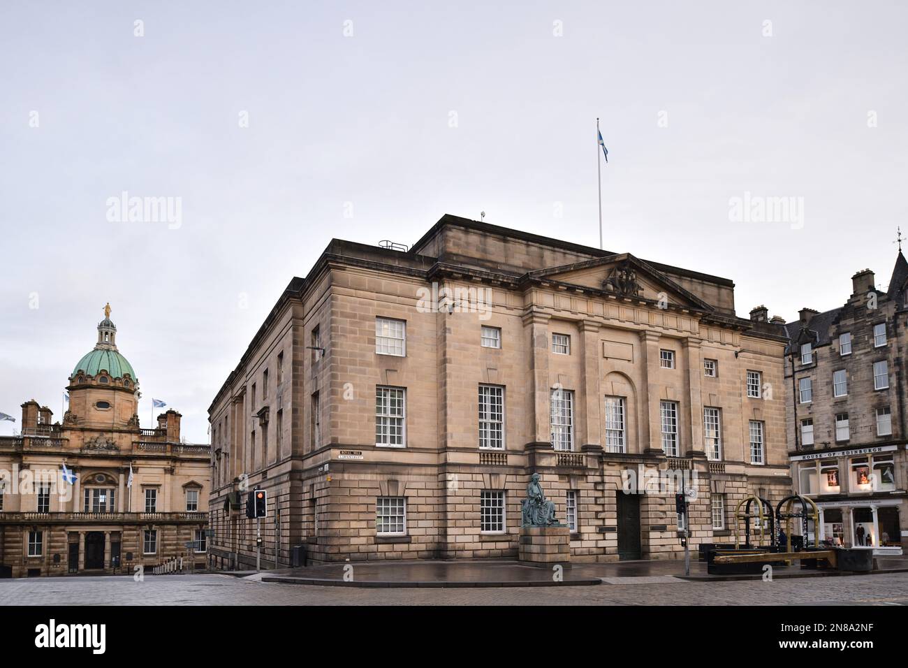 Edinburgh Scotland, Vereinigtes Königreich, 11. Februar 2023. High Court High Street. Live-Nachrichten von sst/alamy Stockfoto