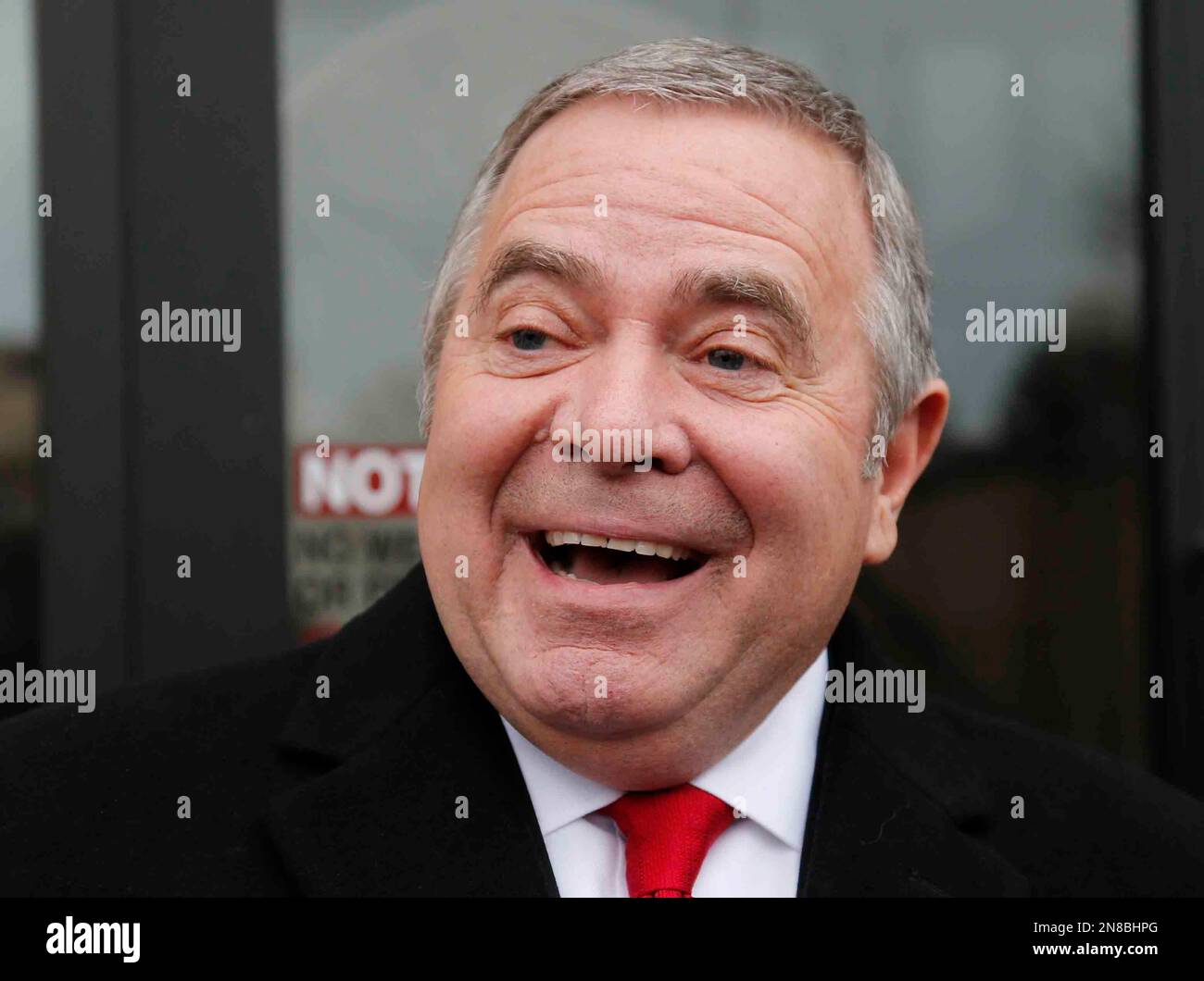 Former Oklahoma Senate President ProTem Mike smiles after