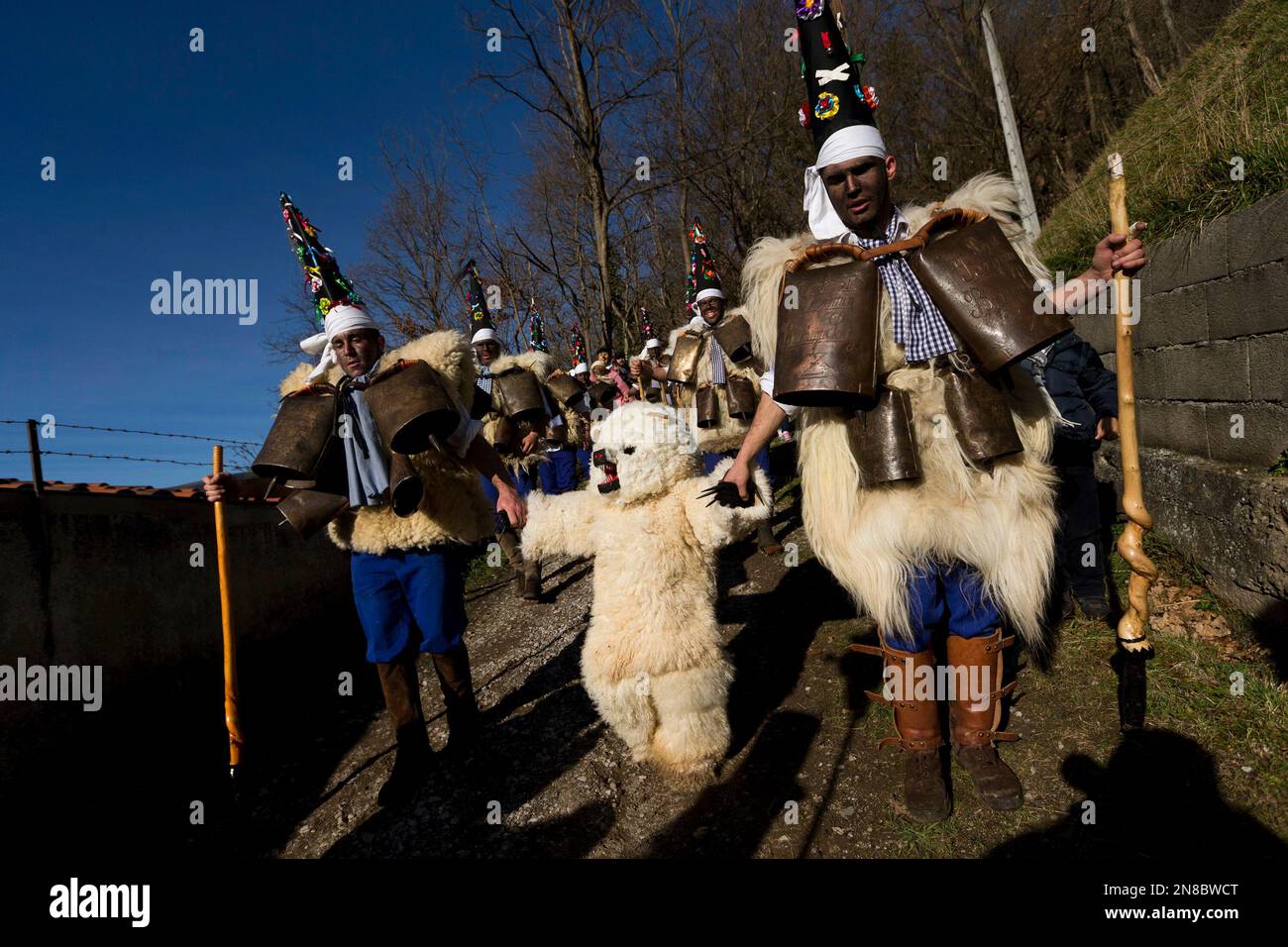 so-called-zamarracos-and-a-boy-dress-as-a-little-bear-representing