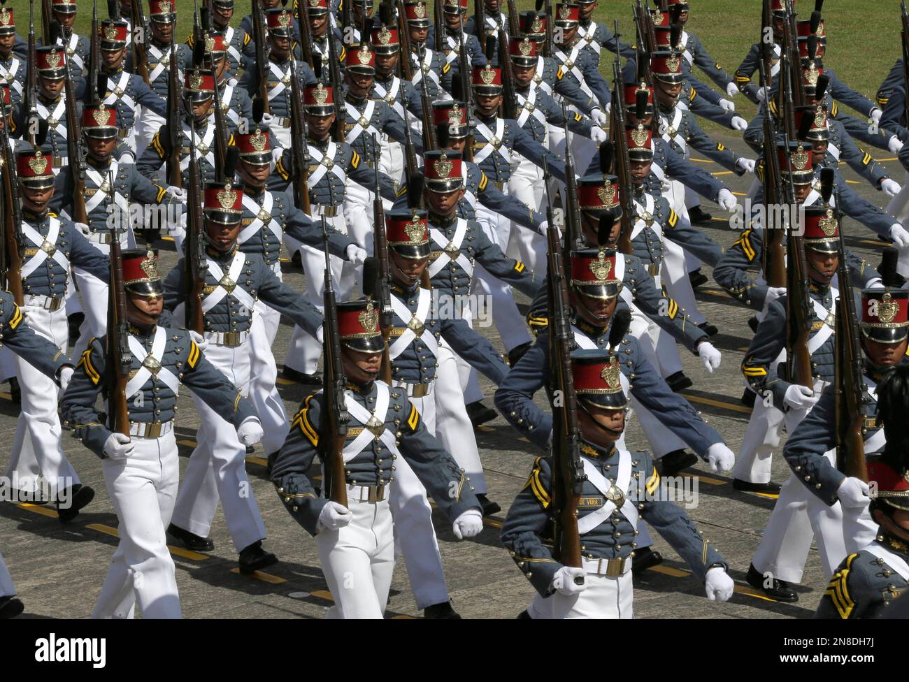 Cadets of the Philippine Military Academy, the country's premier ...