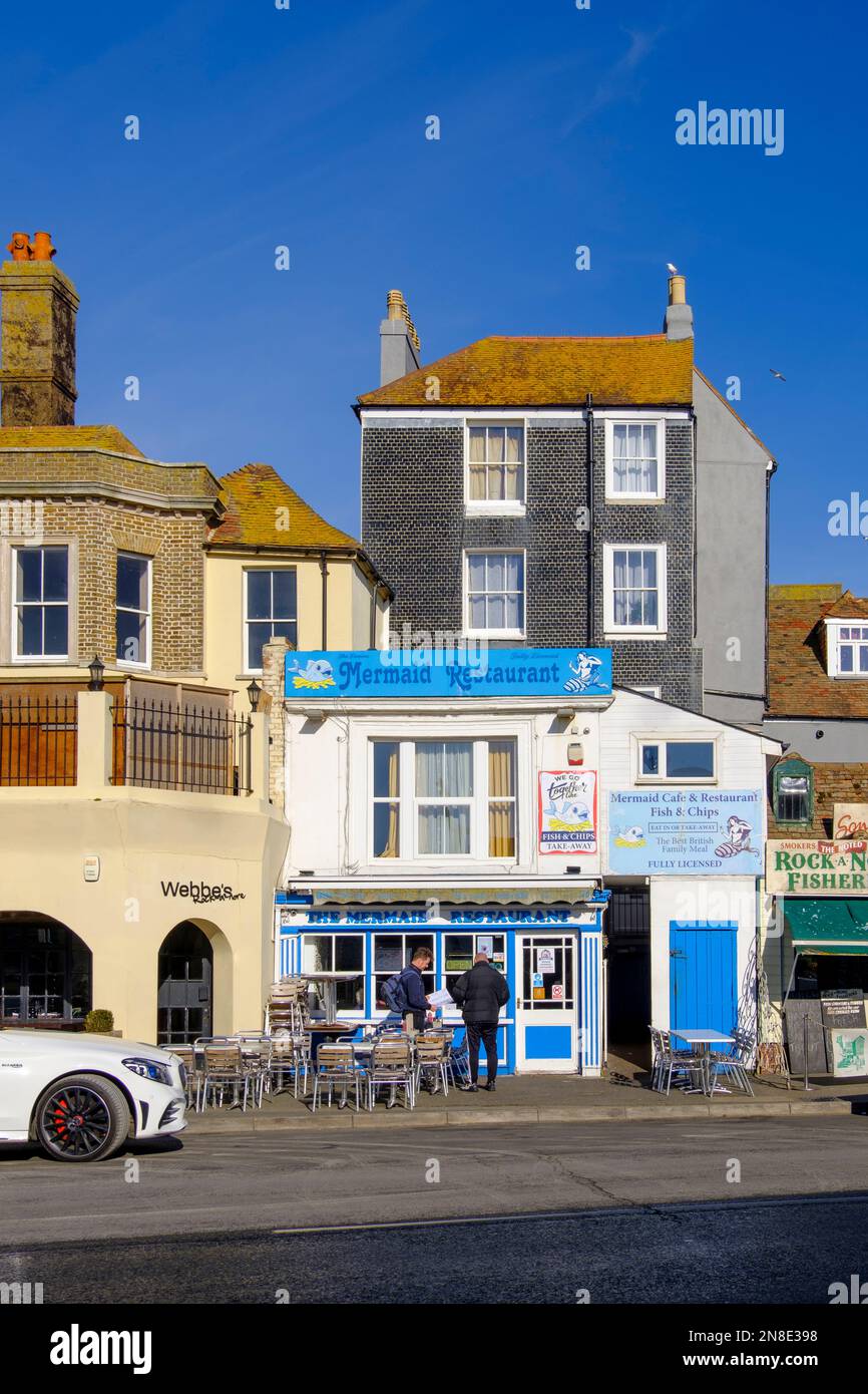 Hastings, East Sussex, Großbritannien Stockfoto