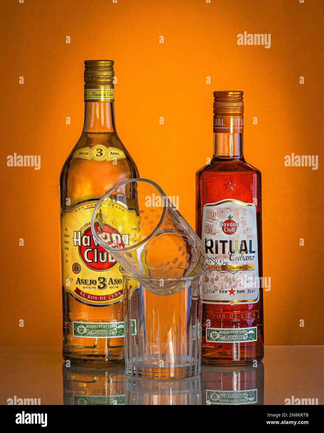 Havana Club Rum und Havana Club Ritual Cubano aromatischer kubanischer ...