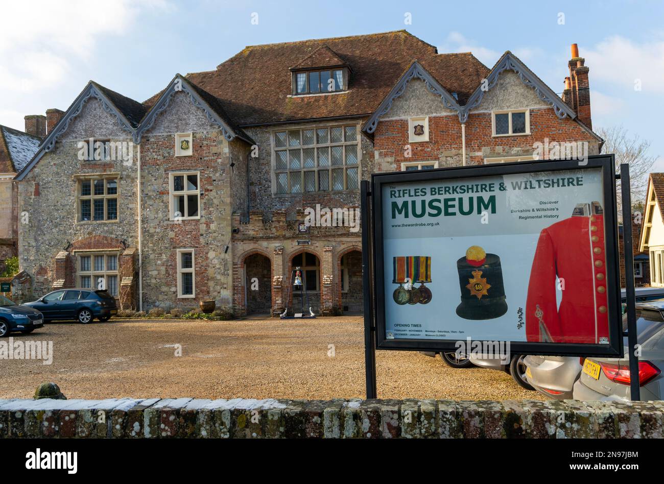 Militärmuseum, Gewehre Berkshire und Wiltshire, das Wardrobe Building, Salisbury, Wiltshire, England, UK Stockfoto