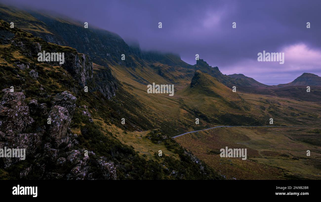 Der Quiraing, Isle Of Skye Stockfoto