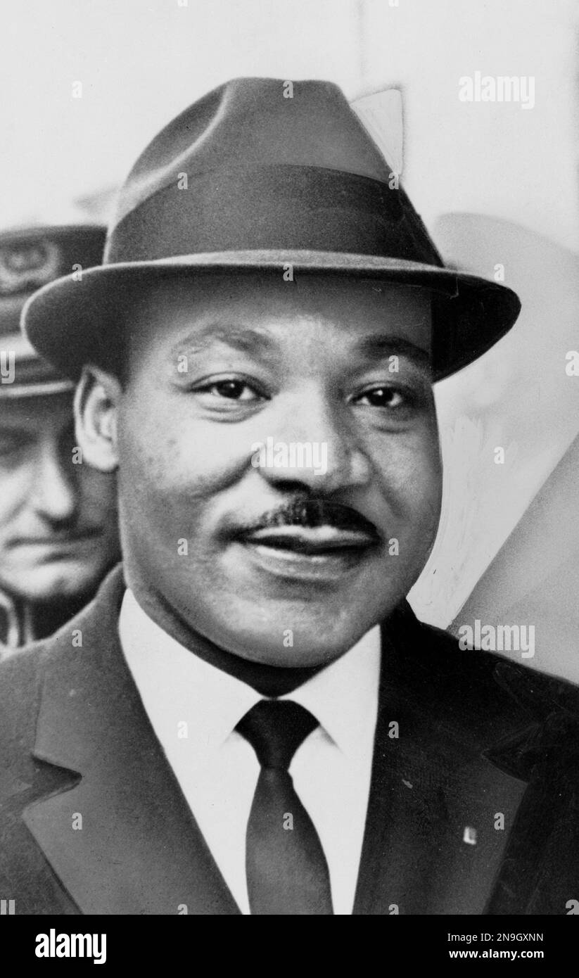 Dr. Martin Luther King Jr. (1929-1968) amerikanischer Baptist Minister und Aktivist Stockfoto